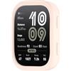 xhKJO Silicone Cover per Huami Amazfit Bip 6 A2435 Custodia Case, Morbida TPU Protettivo Case Skins Copertura Resistente Shell, Watch Shell per Huami Amazfit Bip 6 A2435 Watch Accessori (rosa)