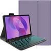 FKQLH Tastiera Custodia per Lenovo Tab Idea 11 Tablet 11'' TB336ZU/TB336FU 2025, Italiana Layout Tastiera Retroilluminata Rimovibile Magnetic Wireless Bluetooth Cover con Supporto, Viola