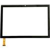 Audiosystem TOUCH SCREEN VETRO per Tablet MEDIACOM SMARTPAD X10 M-SP1X10 SP1X10A 10.1 Nero + Biadesivo Ricambio Digitizer (Display Non Incluso)