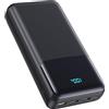 Icmilk Power Bank 50000mAh, 30 W Batteria Esterna Ricarica Rapida,PowerBank con USB-C 4 uscite e 2 ingressi LED Display Power Bank Per Cellulare Tablet Campeggio