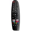 Belife Telecomando di ricambio per Blaupunkt TV RMC/EXL/0002N per BA32H4382QEB | BA40F4382QEB | BA40F4382QB