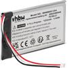 vhbw batteria sostituisce Ingenico 296203895AB, P0750-LF per lettore di carte, NFC Smart Card Reader, terminale POS (1200mAh, 3,7V, Li-Poly)