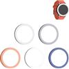 Generic Custodia rigida per No CMF Watch Pro 2 Smartwatch Custodia in metallo lunetta modello piatto colore solido di ricambio (arancione)