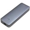 SIMPLETEK - SSD Esterno 2TB M.2 NVMe PCIe | Box USB 3.1 Gen2 (10Gbps) Type-C | Alluminio con Adattatore USB-A | NON SATA