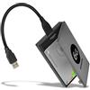 AXAGON ECO AXAGON ADSA-1S6 - Disco rigido esterno USB3.0 per SATA I/II/III 6G UASP, SSD, HDD da 2,5''