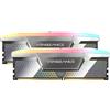CORSAIR VENGEANCE RGB DDR5 CUDIMM 48GB (2x24GB) Fino a 8000MHz CL38-50-50-128 1.4V Intel XMP Memoria per Computer Desktop - Argento (CMHC48GX5M2X8000C38)