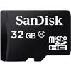 SanDisk Scheda di Memoria MicroSDHC 32 GB Classe 4 con Adattatore SD