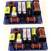 Lelukee 2PCS Altoparlante Divisore di Frequenza Crossover 3 Vie 300W HiFi Audio Altoparlanti Alti Bassi Medi 3 Unità Filtro Crossover per 3-5 Pollici Altoparlanti