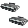 E-print® Toner Alta capacità Compatibili con Brother TN-3480 e TN-3430 per Stampanti Brother HL-L5100DN, HL-L6400DW, MFC-L5750DW, MFC-L5700DW, MFC-L6900DW, MFC-L6950DW (Confezione 2 cartucce toner)