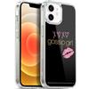 Head Case Designs Licenza Ufficiale Gossip Girl XOXO Grafica Custodia Cover in Morbido Gel Compatibile con Apple iPhone 12 / iPhone 12 PRO
