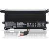 JCEQNVWL Batteria compatibile per computer portatile ASUS ROG G752 G752V G752VL G752VT G752VM G752VY G752VS GFX72J GFX72VT GFX72VL6700 GFX72VY6820 A32LM9H 0B1100 -00370000 11,25 V 67 Wh 6000 mAh