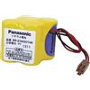 Panasonic BR2/3AGCT4A Spezial-Batterie Spina Lithium 6V 2400 mAh 1 Pezzo