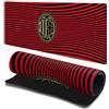 Head Case Designs Licenza Ufficiale AC Milan Strisce Rosse Logo Cresta 23.62 x 11.81 x 0.12 Inches (600 x 300 mm) - L Tappetino per Mouse E Scrivania da Ufficio per Giochi Tastiera PC