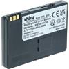 vhbw 1x batteria compatibile con Siemens Gigaset SL2, S440, 701m, SL100, SL150, 701a, S445, SL1 telefono fisso cordless (700mAh, 3,7V, Li-Ion)