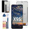 Yuxyiony Nuovo Schermo di Ricambio per Doogee X95 Display LCD Riparazione dello Schermo e Sostituzione Strumento Accessori