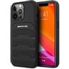 CG MOBILE AMG AMHCP14XGSEBK - Custodia rigida in pelle per iPhone 14 Pro Max 6,7, colore: Nero