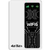 ARMYJY Router mobile compatto di Wifi, 4G 5G LTE dispositivo hotspot a banda larga 300Mbps adattatore di rete wireless con supporto della carta SIM per esterni