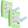 vhbw 2x batteria compatibile con Motorola TLKR T81, T41, T4, T5, T50, T6, T3, T80, T60, T61, T7, T8 radio (700mAh, 4,8V, NiMH)