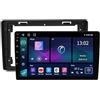 WOMGKDA Android 15 Touch screen Radio per Citroen C2 C3 2001-2010 9 Pollici Car Stereo Lettore con Bluetooth SWC FM RDS Car Radio AHD WIFI DVR GPS Ventola di raffreddamento(2+32G)