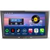 GONFEN 8 pollici 4GB+64GB Android 14 Qualcomm 8 Core Autoradio GPS Navigatore per Opel Corsa D Corsa C Zafira B Astra H Meriva Signum CarPlay Wifi Bluetooth 5.1 DSP Canbus SWC Schermo Tattile