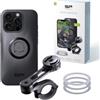SP CONNECT Moto Bundle | SPC+ | Compatibile con iPhone 16 Pro | Supporto per cellulare per moto, ciclomotore, scooter | Supporto per navigatore