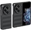 TIMEYUE Custodia per OnePlus Open, [Antigraffio] Ultra Sottile Morbido TPU Protettivo Custodia Case, Cover per OnePlus Open-Nero
