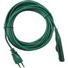 SICIGNANO CASALINGHI Sicignano | Cavo Alimentazione Verde 7 Metri 2x0,75 mm - Spina Italiana Compatibile VK130/131/135/136/140 - Ricambio per Folletto - Filo Elettrico per Aspirapolvere (1, VK140)