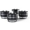 IsoAcoustics Gaia II Neo - Piedini isolanti per altoparlanti e subwoofer, 55 kg o meno, set da 4, colore: Nero