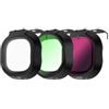 Micpointik Set di filtri ND, UV+CPL+ND8/PL+ND16/PL+ND32/PL+ND64/PL set di filtri per drone DJI NEO 2, vetro HD multistrato, ricambio per obiettivi droni (UV+CPL+ND16)