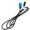 vhbw cavo adattatore audio AUX per autoradio (120 cm) compatibile con Alpine CDE-9882Ri, CDE-9880R, CDE-9881R/RB, CDE-9874R/RR/RBi