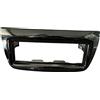 Electric House Mascherina telaio autoradio Adattatore stereo 1 din Iso per Fiat Doblo 2009 Opel Combo 2011 Nero Lucido