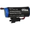 vhbw batteria sostituisce Sanyo CR8.L, CR8.LHC per Programmable Logic Controller (2600mAh, 3V, Li-Ion)
