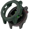 KUTEWEU Silicone Cover Compatibile con Garmin Forerunner 255 Custodia, Morbida TPU Protettivo Case Skins Copertura Resistente Shell per Garmin Forerunner 255 Smartwatch Accessori (Verde)