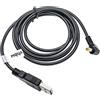 vhbw Cavo di ricarica USB compatibile con Panasonic HC-V750, HC-V757, HC-V770, HC-V770M, HC-V777, HC-V785GK camera, videocamera, camcorder, nero