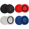 Jeimay Coprire la cuffia Elastico lavabile Earcup Protector Cuffia Copertura antipolvere per cuffie On-Ear (nero S)