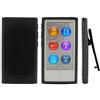 X-Best Custodia in pelle TPU nera per iPod Nano 7th 7g 7