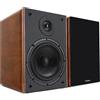 McGrey BSS-365 BN Diffusori da Scaffale HiFi 6,5 - 1 Coppia di Casse HiFi Compatte - Supportano fino a 60 Watt (RMS) - Sistema 2 Vie - Woofer 6,5 + Tweeter 1,0 - Finitura Legno Marrone