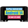 RoverOne Auto Radio Stereo per Citroen C3 2022 2023 con Lettore Multimediale CarPlay Android Navigazione GPS Touch Screen Bluetooth WiFi