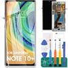 SRJTEK OLED per Samsung Note 10 Plus Schermo di Ricambio per Samsung Galaxy Note 10 Plus 4g/5g Schermo LCD per Galaxy SM-N975 SM-N976 LCD Touch Screen Digitizer Assembly Kit di Riparazione con Telaio