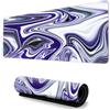 Hixingo Fluido Colorato Tappetino Mouse XXL/XL/L, Gaming Con Base Antiscivolo e Bordi Cuciti, per Ufficio e Casa (600x300x3mm, Viola 5)