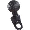 Generic Base a sfera con adattatore angolato in lega di alluminio, robusta base a sfera ammortizzante in lega di alluminio, comoda staffa di montaggio per bici, accessori per moto, bici, uso esterno