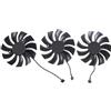 X psblty Ventola di raffreddamento for scheda grafica PLA09215B12H 12V 0,55A 4Pin, compatibile con EVGA, GTX1080TI FTW3 GTX 1080 Ti Black ELITE Fan