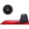 Navinio 1280 x 720 Pixels 1000TV Lines Auto Top Mount Third 3° Brake Luce freno telecamera telecamera retromarcia telecamera replacement for Ford Transit Custom 2012 - 2016 Transporter Business MPV SUV Bus