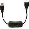 Bstepompre di Estensione USB Un con Interruttore On/Off