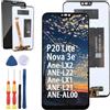 Yuxyiony Nuovo Schermo di Ricambio per Huawei P20 Lite/Nova 3e Ane-LX2 ANE-L22 Ane-LX1 ANE-L21 ANE-AL00 Display LCD Riparazione dello Schermo e Sostituzione Strumento Accessori