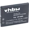 vhbw batteria sostituisce Alcatel CAB22D0000C1, CAB22B0000C1 per smartphone cellulare (700mAh, 3,7V, Li-Ion)
