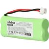vhbw batteria compatibile con Dogtra 1200NCP receiver, 1000NC Receiver, 1100NC receiver collare per cani, dog trainer (300mAh, 4,8V, NiMH)
