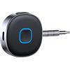 DOITOOL Ricevitore Wireless Auto Versione 5.0 Qualità Audio senza Perdita Batteria 200mah Adattatore Audio Compatto in ABS per Musica in Auto