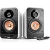 Teufel ULTIMA 25 ACTIVE - Altoparlanti Diffusori da Scaffale Attivi Bluetooth con ricevitore AV integrato, Dolby Audio, radio DAB+ e FM, HDMI ARC/CEC, Touch Slider - Bianco
