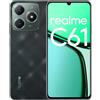 realme Smartphone C61 Dual SIM | 8 GB di RAM, 256 GB di memoria | Display da 6,7 pollici a 90 Hz | Fotocamera AI da 50 MP | Batteria da 5000 mAh | Android 14 | 4G LTE | Impronte digitali laterali |